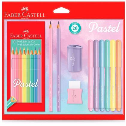 Imagem de Kit Tons Pastel - Faber Castell - Faber-Castell