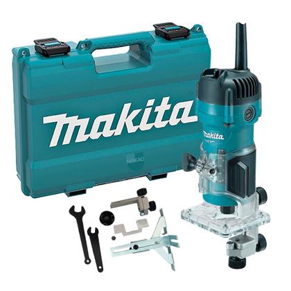 Imagem de Kit Tupia Manual 6mm 530 Watts M3700B Makita e Maleta