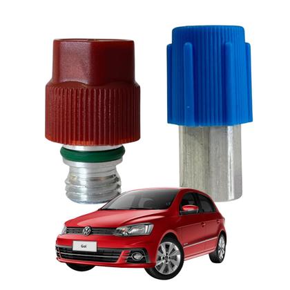 Imagem de Kit Válvula Enchimento Alta Baixa Ar Condicionado Vw Gol G5