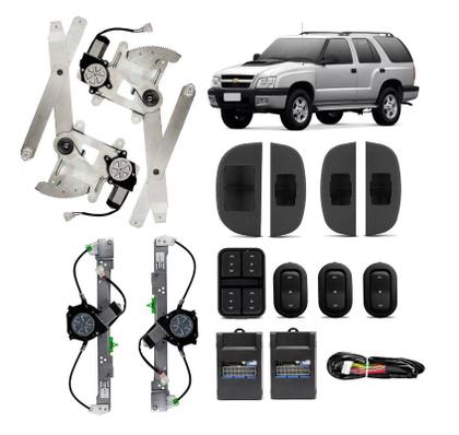 Imagem de Kit Vidro Eletrico Blazer 4 p 2000 2001 2002 Completo Sensor