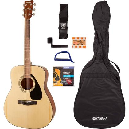 Imagem de Kit Violao Acustico Yamaha F310 Aco Natural + Acessorios