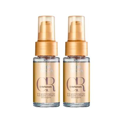 Imagem de Kit Wella Professionals Oil Reflections Óleo Capilar 30ml - 2 Unidades