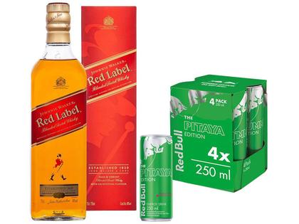 Imagem de Kit Whisky Johnnie Walker Red Label Escocês