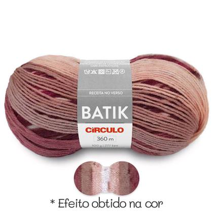 Imagem de Lã Batik Círculo 100g 360 metros