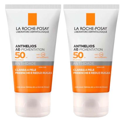 Imagem de La Roche-Posay Anthelios Ae-Pigmentation Kit com 2 Unidades  Protetor Solar Facial Anti-Idade FPS50  40g