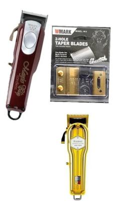 Imagem de Lamina Fade Dourada Serrilhada Para Maquina De Cortar Cabelo