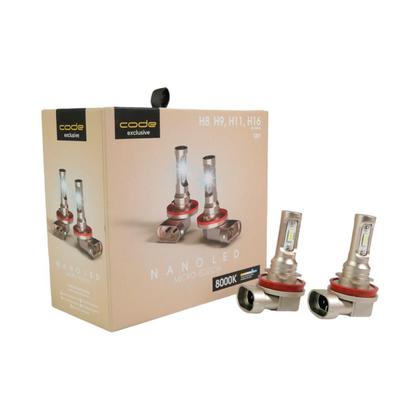 Imagem de Lâmpada Automotiva Nanoled Me H8 H9 H11 H16 12V 8000K - Code