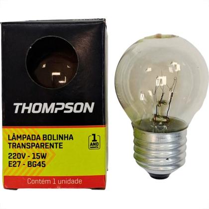 Imagem de Lampada Colorida Thompson 15Wx220V. Clara - Kit C/10 Pecas