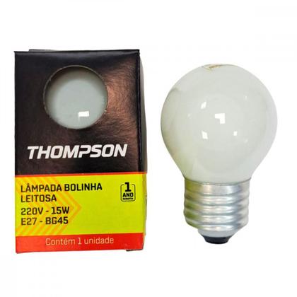 Imagem de Lampada Colorida Thompson 15Wx220V. Leitosa . / Kit C/ 10 Peças