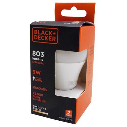 Imagem de Lampada de Led Bulbo Black&Decker Branca BDA6-0800-02
