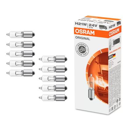 Imagem de Lampada Halogênica H-21 24V 21 Watts - 64138 Osram (10 Peça)