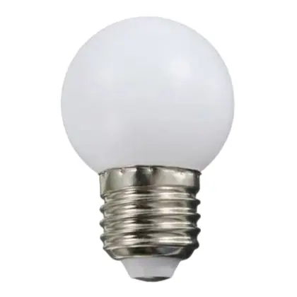 Imagem de Lâmpada Led Bolinha 3w 127v Branco Frio E27 Decorativa Varal de Luz Camarim Abajur Espelho Lustre G45