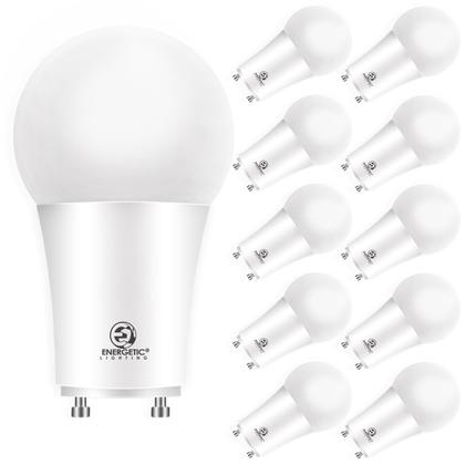 Imagem de Lâmpada LED Energetic A19 8,5 W (60 W equivalente) 5000K GU24 10pk