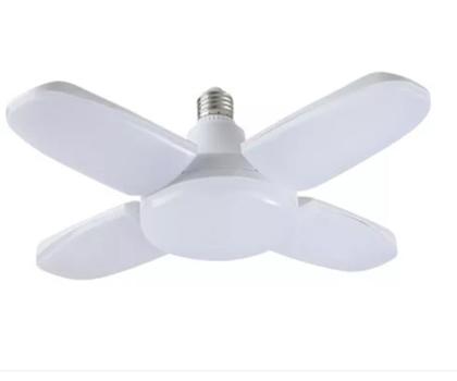 Imagem de Lâmpada Pétala Ajustável 60W Led Fan Blade Articulada Design Ventilador Branco