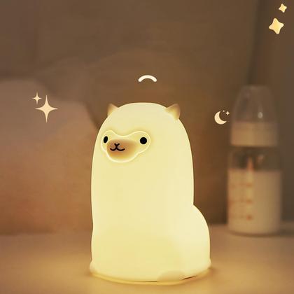 Imagem de Lâmpada Tremdwoto Alpaca Night Light 7 cores Touch Control