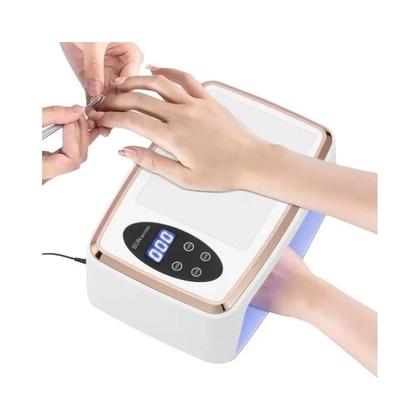 Imagem de Lâmpada UV LED Potente De 90 LEDs Com Sensor De Movimento Para Secagem De Esmalte Em Gel Para Salão