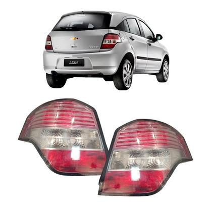 Imagem de Lanterna Traseira Agile 2009 10 2011 2012 2013 Hatch Cristal