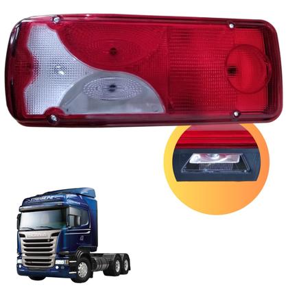 Imagem de Lanterna traseira c/vigia esquerdo c/conector scania serie 5
