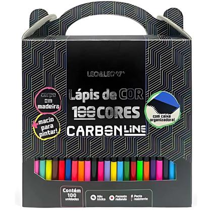 Imagem de Lápis De Cor 100 Cores Leo&Leo Ideal Para Artistas