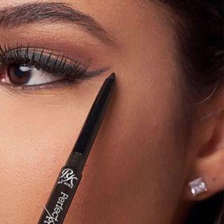 Imagem de Lápis de Olhos Retrátil Delineador Ruby Kisses Perfect Precision Waterproof - Blackest Black