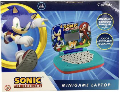 Imagem de Laptop Infantil Educativo Sonic Bilíngue - Candide 3450