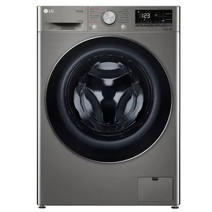 Imagem de Lava e Seca Smart LG VC4 12kg Inox Look com AIDD CV5012PC4A