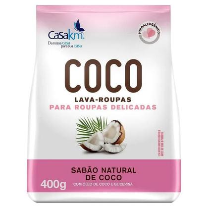 Imagem de Lava-Roupas Coco Casa Km Roupas Delicadas 400G