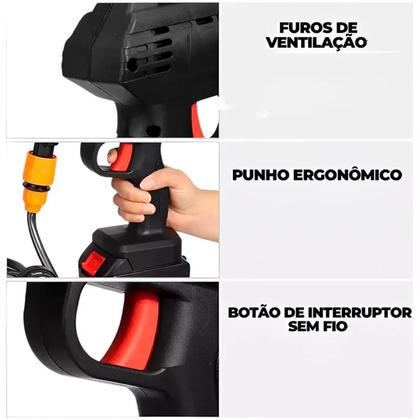 Imagem de Lavadora Recarregável Para Motos Carros E Quintal
