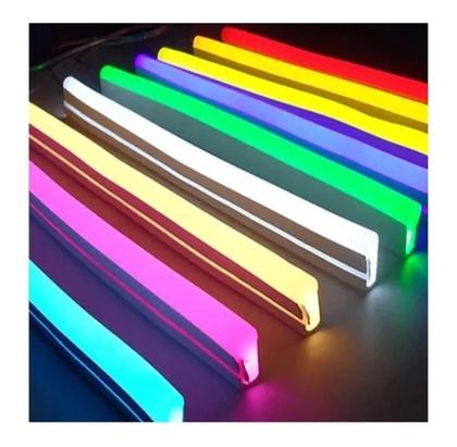 Imagem de Led Neon 12v rolo de 5 metros na cores disponíveis com corte de 2,5cm