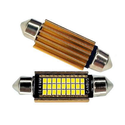 Imagem de Led Torpedo luz de Teto Porta Malas e Placa Canbus Com Canceller TayTech