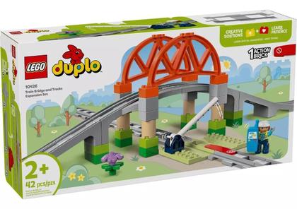 Imagem de Lego Duplo 10426 Pacote Expansão De Ponte E Trilhos De Trem