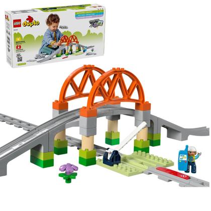 Imagem de Lego DUPLO Conjunto de Expansão de Ponte e Trilhos de Trem 10426