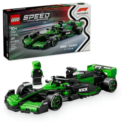 Imagem de Lego Formula 1 Speed Champions Modelo 77247 Carro de Corrida KICK Sauber F1 Team C44