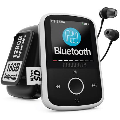 Imagem de Leitor de MP3 Majority MP3 GO Bluetooth 5.0 com Fones de Ouvido - 128GB