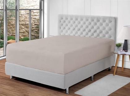 Imagem de Lençol Casal Avulso Com Elástico Percal 100% Algodão