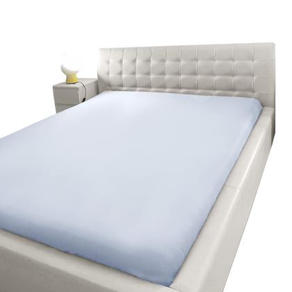 Imagem de Lençol Casal Queen Com Elástico 100% Algodão Extra Macio Liso Avulso