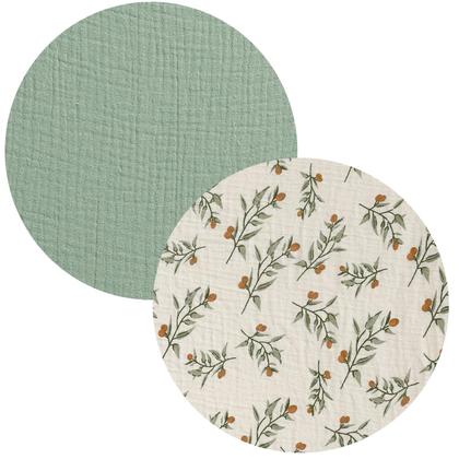 Imagem de Lençol de berço Fadacudan Muslin Cotton, pacote com 2 unidades para Fisher-Price