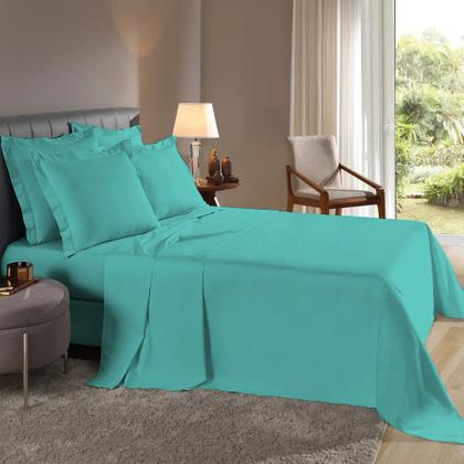 Imagem de Lençol de Cima Solteirão/Viúvo 2 pçs c/ Bainha Percal 180 Fios