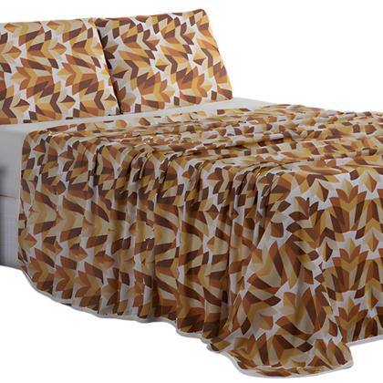 Imagem de Lençol de Malha Solteiro 3 Peças 100% Algodão  Fronha Zíper