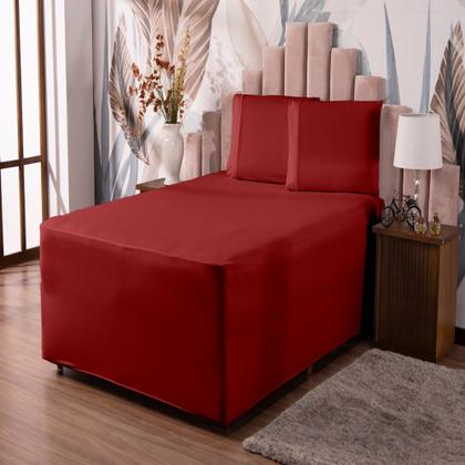 Imagem de Lençol Luva Para Cama Box Conjugada King Malha Resistente Com Elástico Avulso