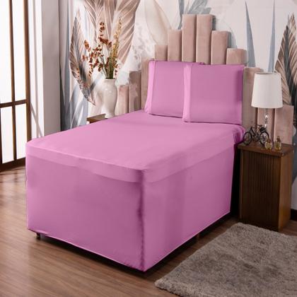 Imagem de Lençol Luva Para Cama Box Conjugada King Malha Resistente Com Elástico Avulso