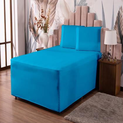 Imagem de Lençol Luva Para Cama Box Conjugada King Malha Resistente Com Elástico Avulso
