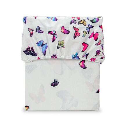 Imagem de Lençol Queen 40cm c/ Elástico Avulso Estampado Percal 180 fios 80% Algodão