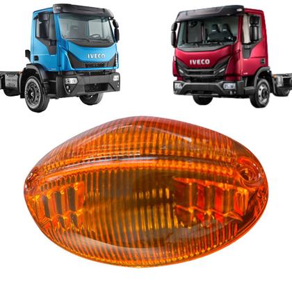 Imagem de Lente da Seta do Paralama Iveco Tector Cursor Amarela