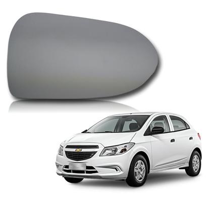 Imagem de Lente Retrovisor C/ Base Metalizado Ld Prisma/ Onix 2013