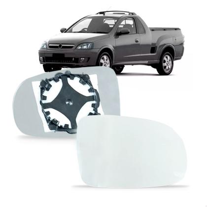 Imagem de Lente Retrovisor Com Base Corsa Montana 2003 A 2009
