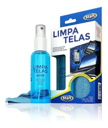 Imagem de Limpa Telas Start 120ml + Pano Microfibra