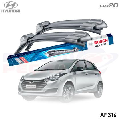 Imagem de Limpador Parabrisa Hyundai Hb20 Hb 20 Hb20s Hb20x Bosch