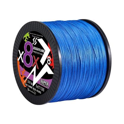 Imagem de Linha De Pesca Trançada Sougayilang 66LB X4 X8 Multifilamento PE Para Bass, Pike E Carpa 100/300/500