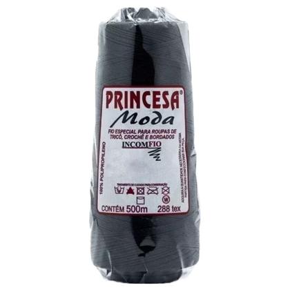 Imagem de Linha Princesa Moda Fio Grosso Cone com 500 Metros 100% Polipropileno Incomfio para Trança de Cabelo, Box Braids, Tricô, Nagô e Crochê